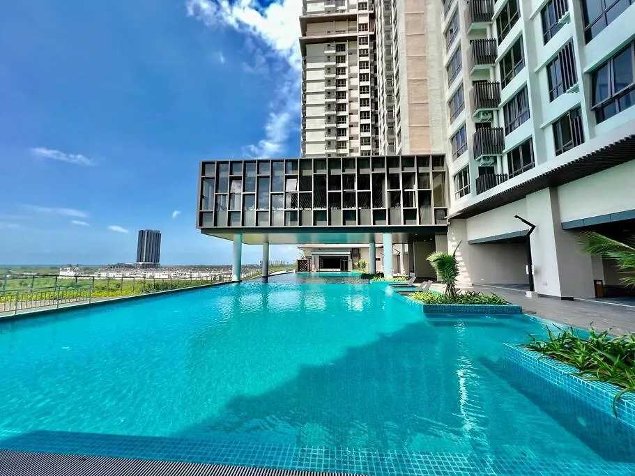 Daire Kota New Residences-2Rom6Pax/Attari Game/Waterpark Malakka Malezya