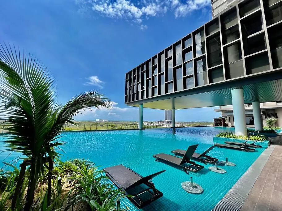 Kota New Residences-2Rom6Pax/Attari Game/Waterpark Malakka 0*,  Malezya